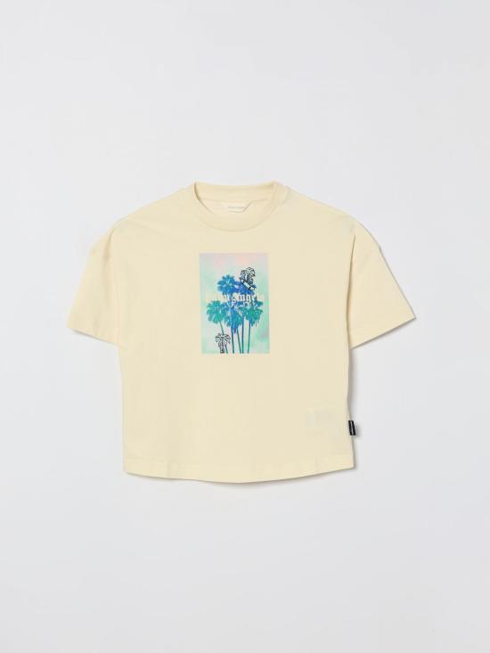 26SS [키즈] 팜앤젤스 티셔츠 PBAA002S26JER003 002 White