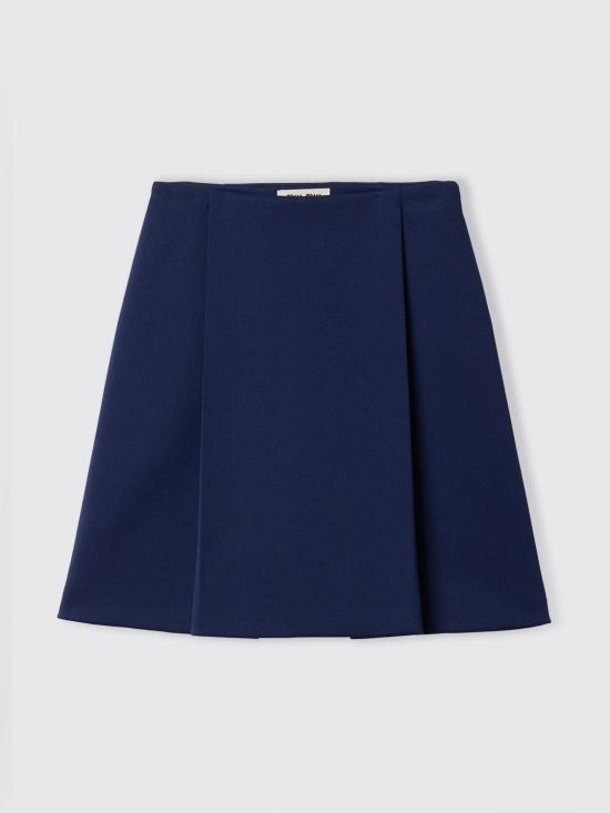 26SS 미우미우 테크니컬 저지 스커트 MG2679SOOO14OA F0216 Blue
