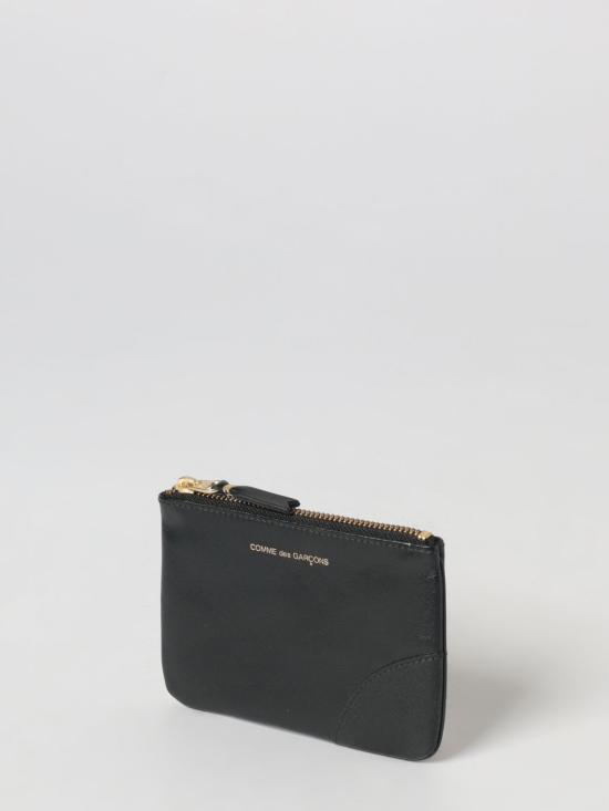 26SS 꼼데가르송 클래식 레더 라인 파우치 SA8100 800 Black - COMME DES GARCONS