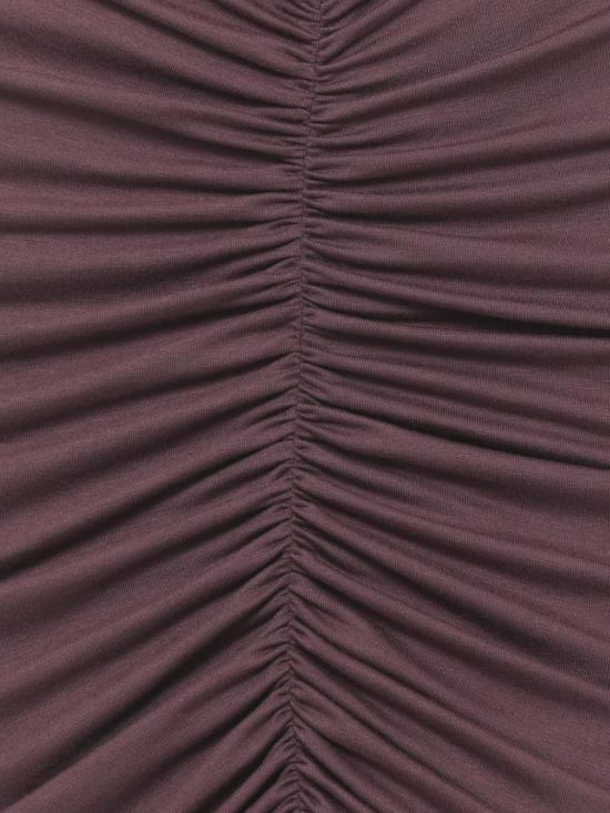 26SS 안다마네 숏 원피스 T190181ATJV053 375 Burgundy - ANDAMANE