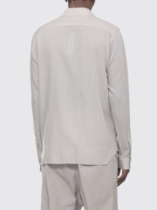 26SS 릭 오웬스 긴팔 셔츠 RU01F2291WG 08 Beige - RICK OWENS