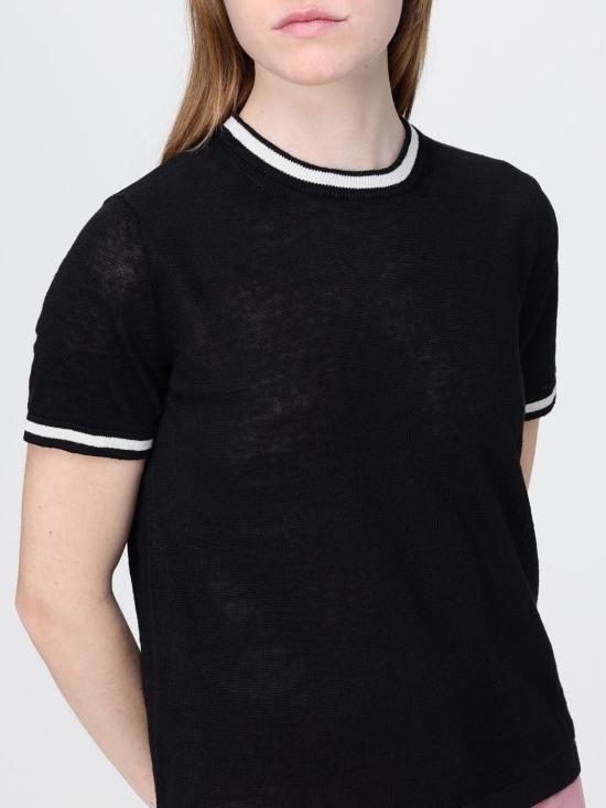 26SS 에스막스마라 반팔 티셔츠 2619361033600 016 Black - 'S MAX MARA