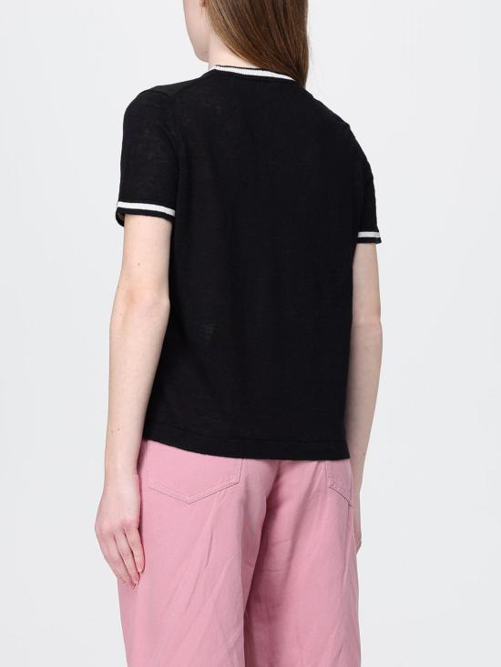 26SS 에스막스마라 반팔 티셔츠 2619361033600 016 Black - 'S MAX MARA