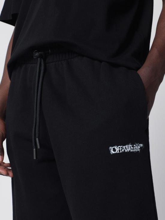 26SS 오프화이트 숏팬츠 OMCI013S26FLE001 0001 Black - OFF WHITE