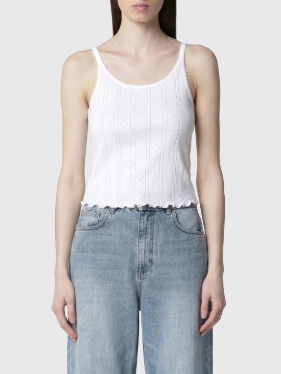 26SS 로에 민소매 티셔츠 61920212 112 White