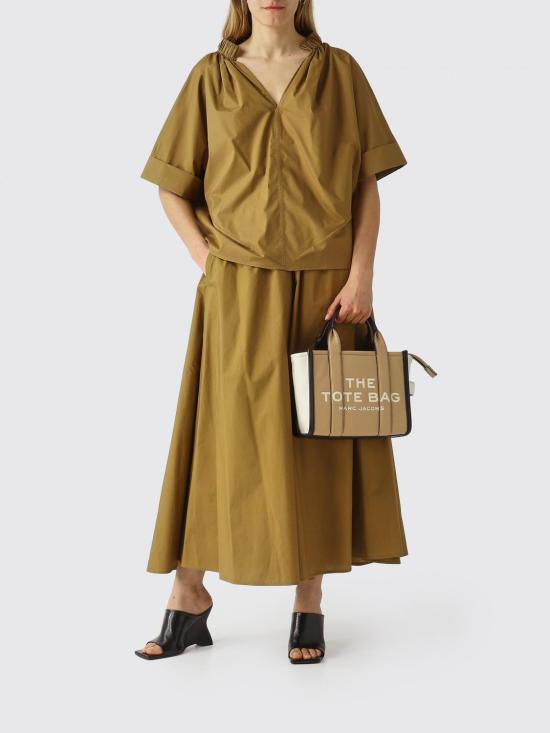 26SS 메이메이즈 반팔 티셔츠 M6PA07 819 Tobacco - MEIMEIJ