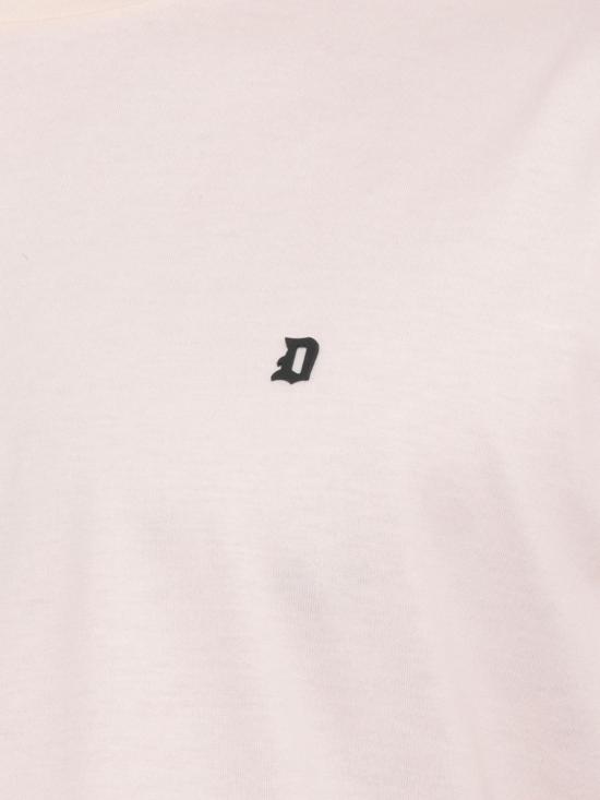 26SS 돈답 반팔 티셔츠 US198JF0271UZL4 511 Pink - DONDUP