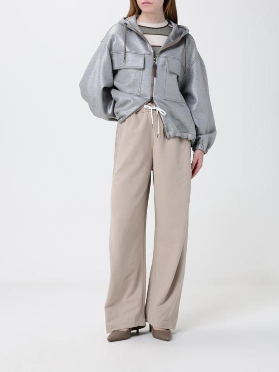 26SS 브루넬로 쿠치넬리 트레이닝/조거 팬츠 MN05NSW499 C9272 Beige - BRUNELLO CUCINELLI