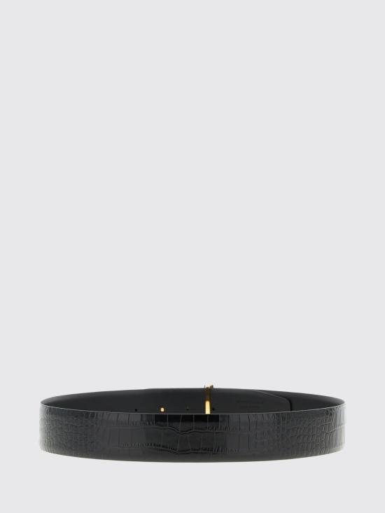 26SS 톰포드 가죽 벨트 TB247LCL439G NAA Black - TOMFORD