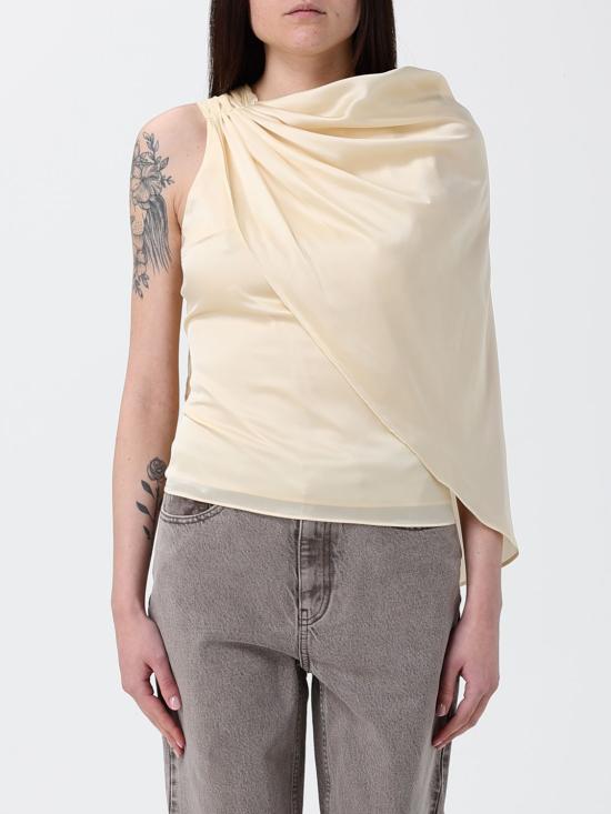 26SS 로테이트 민소매 티셔츠 115554 1366 Yellow