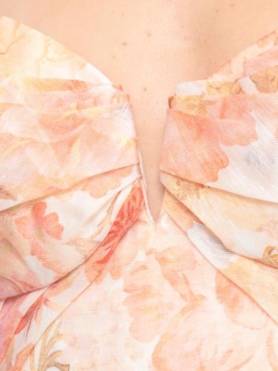 26SS 짐머만 롱 원피스 6847DC261 GLBLM Orange - ZIMMERMANN