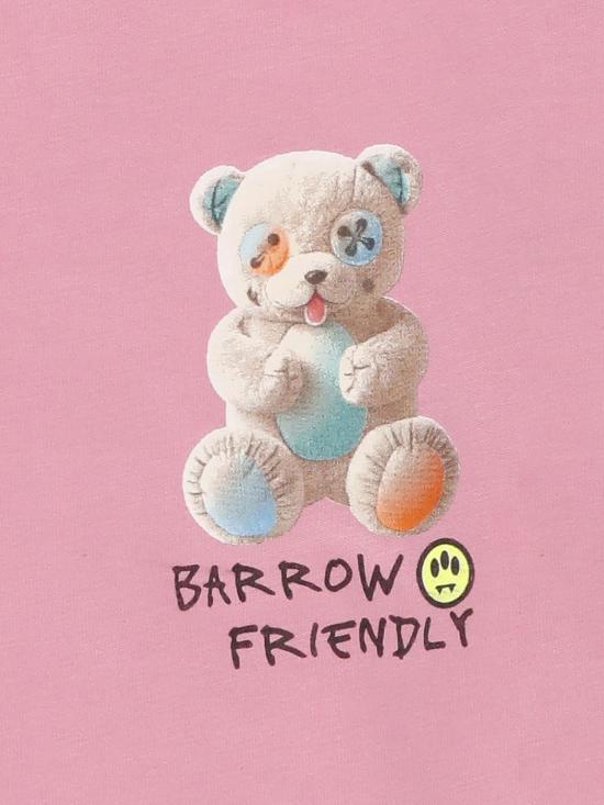 26SS [키즈] 바로우 티셔츠 S6BKJUTH003 BW311 Pink - BARROW