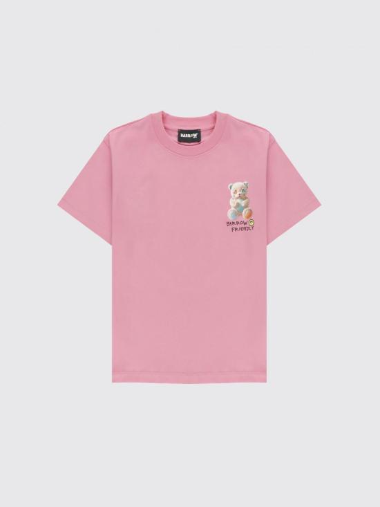 26SS [키즈] 바로우 티셔츠 S6BKJUTH003 BW311 Pink