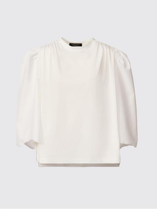 26SS 파비아나 필리피 반팔 티셔츠 JED276F576M185 21 White - FABIANA FILIPPI