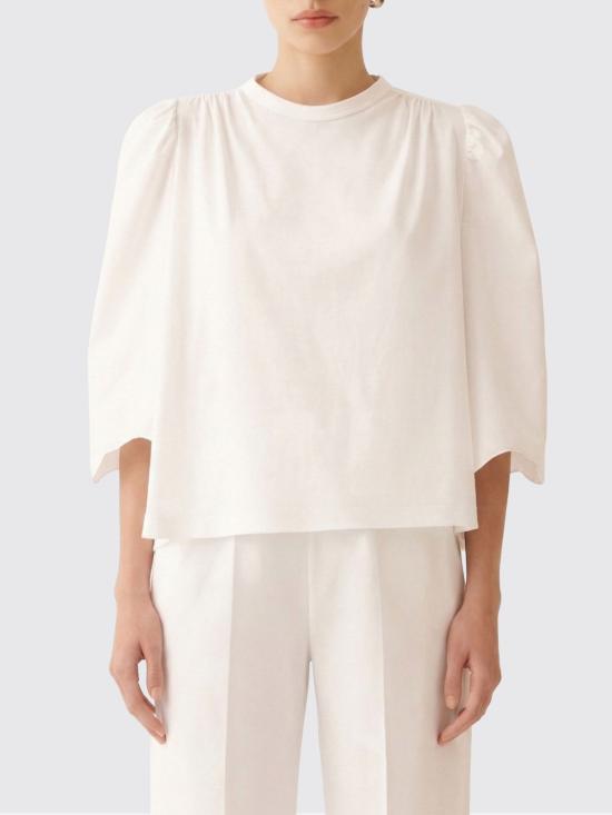 26SS 파비아나 필리피 반팔 티셔츠 JED276F576M185 21 White