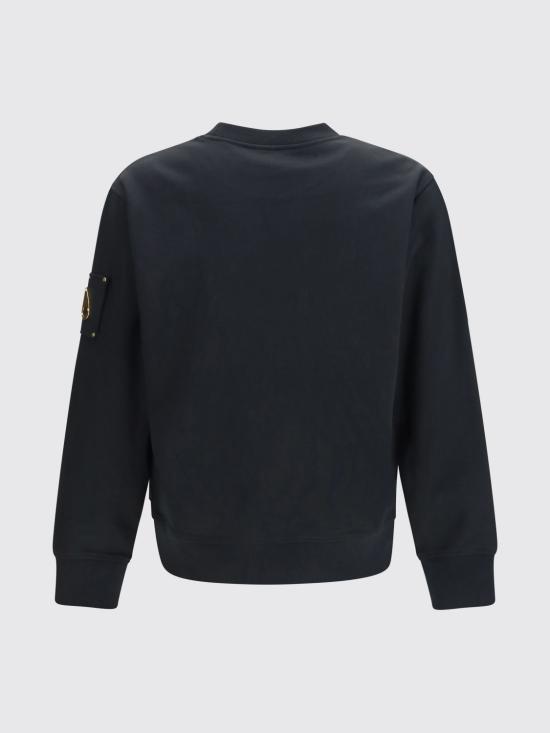 26SS 무스너클 긴팔 티셔츠 M35MS673G 292 Black - MOOSE KNUCKLES