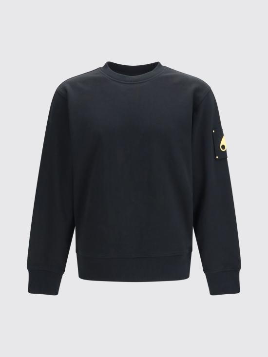 26SS 무스너클 긴팔 티셔츠 M35MS673G 292 Black - MOOSE KNUCKLES