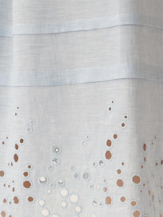 26SS 파비아나 필리피 미디 스커트 GND276F848M178 5156 Gnawed Blue - FABIANA FILIPPI