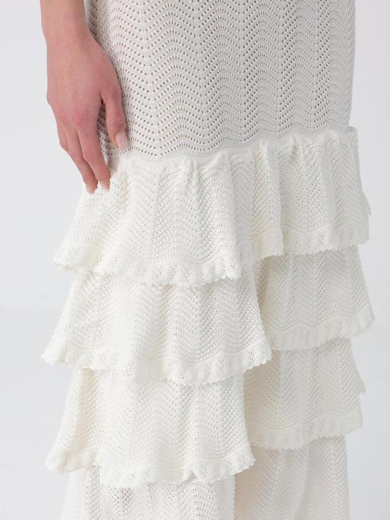 26SS 트윈셋 롱 원피스 261TT3050 00282 White - TWINSET