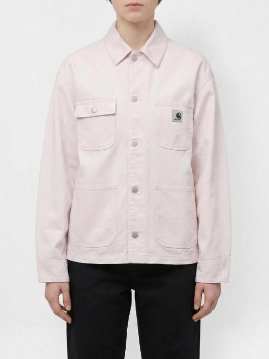 26SS 칼하트 WIP 디어본 캔버스 OG 미시건 코트 I031570 0DJ02 White