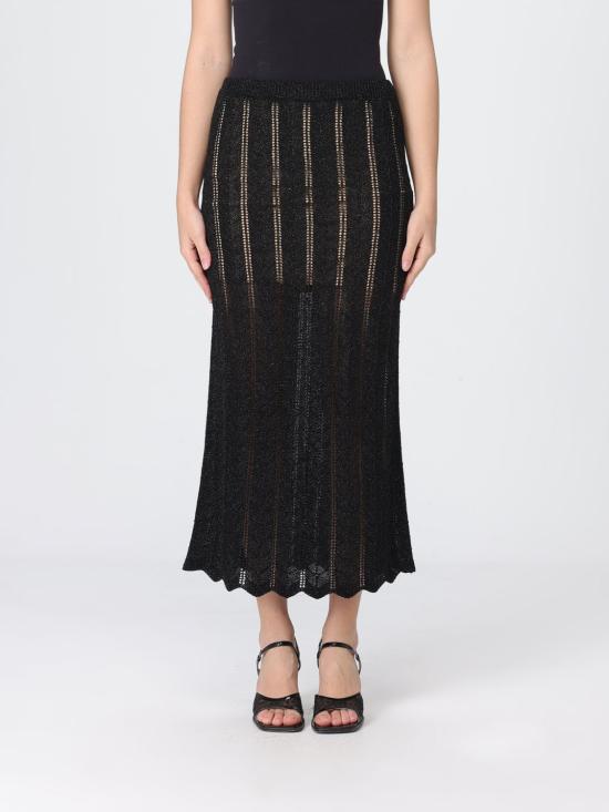 26SS 트윈셋 롱 스커트 261TT3323 11646 Black