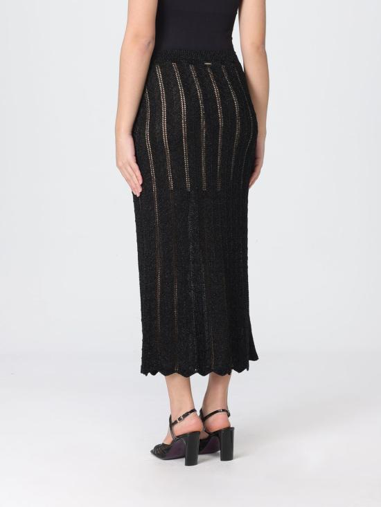 26SS 트윈셋 롱 스커트 261TT3323 11646 Black - TWINSET