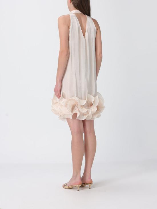 26SS H 꾸뛰르 미디 원피스 HV38814663 VANIGLIA Ivory - H COUTURE