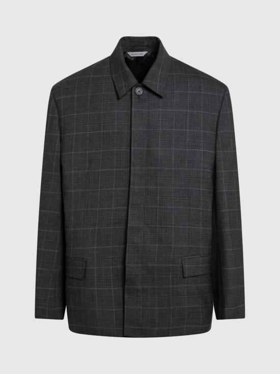 26SS 발렌시아가 자켓 866521TQT08 1441 Grey