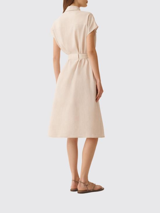 26SS 파비아나 필리피 미디 원피스 ABD276F618M161 0160 Natural - FABIANA FILIPPI
