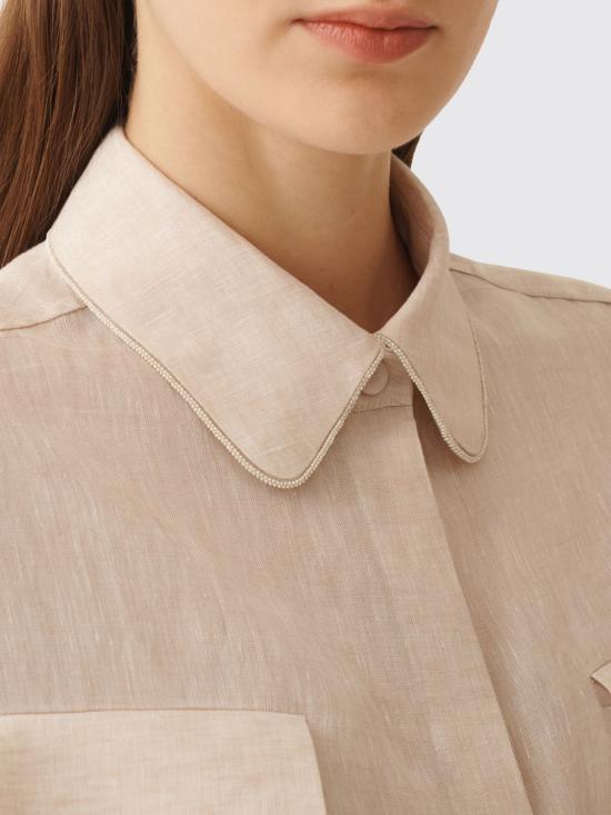 26SS 파비아나 필리피 미디 원피스 ABD276F618M161 0160 Natural - FABIANA FILIPPI