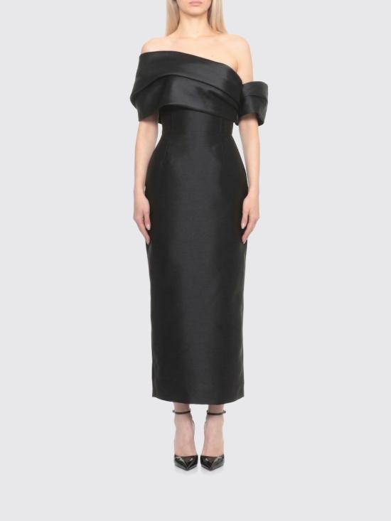 26SS 솔러스런던 롱 원피스 OS46049 Black