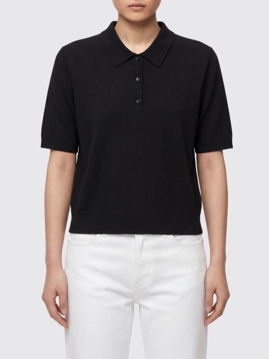 26SS 루루 드 세종 폴로 티셔츠 MIGO BLK Black