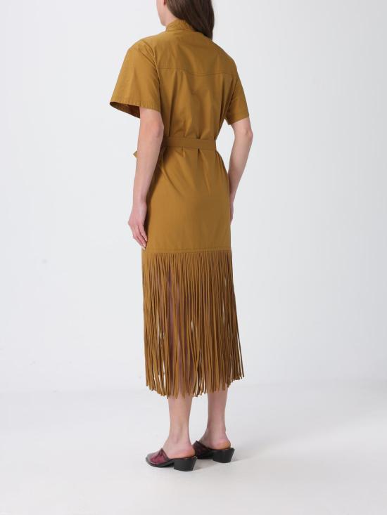 26SS 핑코 롱 원피스 106827A2LD L25 Bronze - PINKO