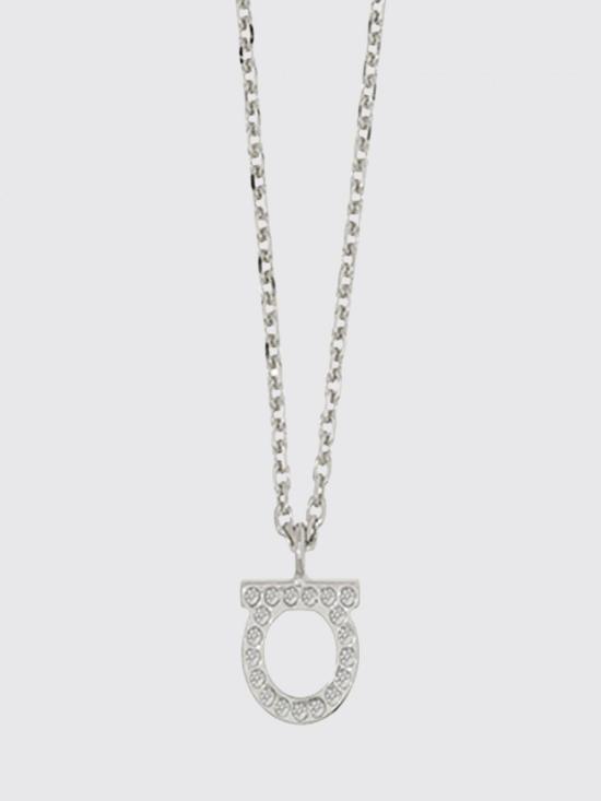 26SS 살바토레 페라가모 목걸이/팬던트 760131 696655 STRASS Silver - SALVATORE FERRAGAMO
