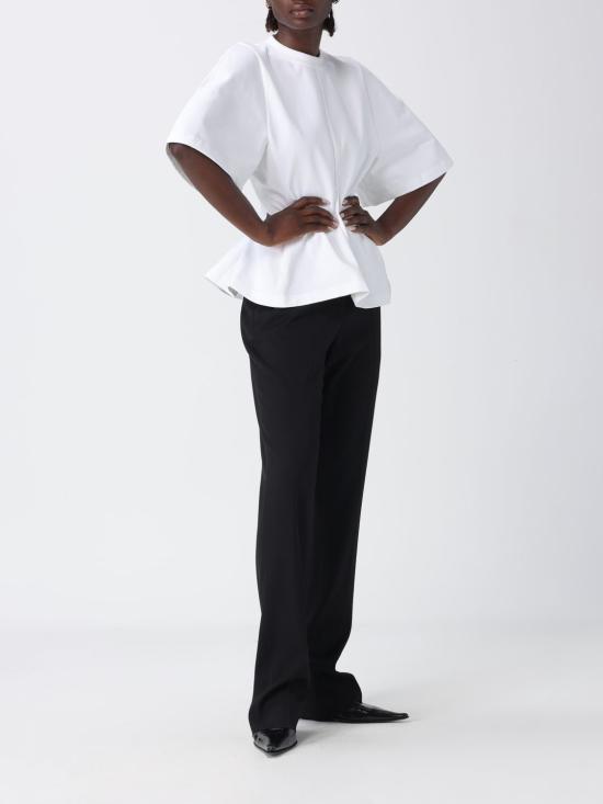 26SS 발렌시아가 탑 871829TUVC6 9000 White - BALENCIAGA