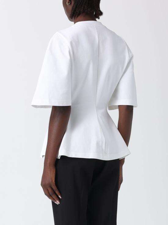 26SS 발렌시아가 탑 871829TUVC6 9000 White - BALENCIAGA