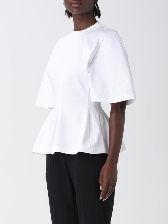 26SS 발렌시아가 탑 871829TUVC6 9000 White - BALENCIAGA