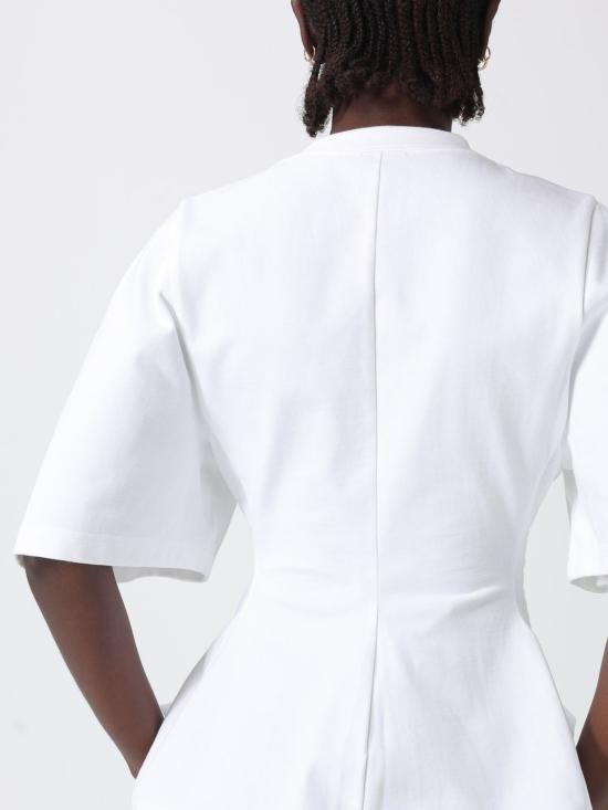 26SS 발렌시아가 탑 871829TUVC6 9000 White - BALENCIAGA