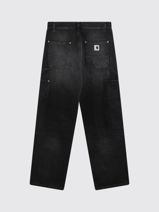 26SS 칼하트 WIP 브랜돈 더블 니 팬츠 I036323 89B7 Black - CARHARTT WIP