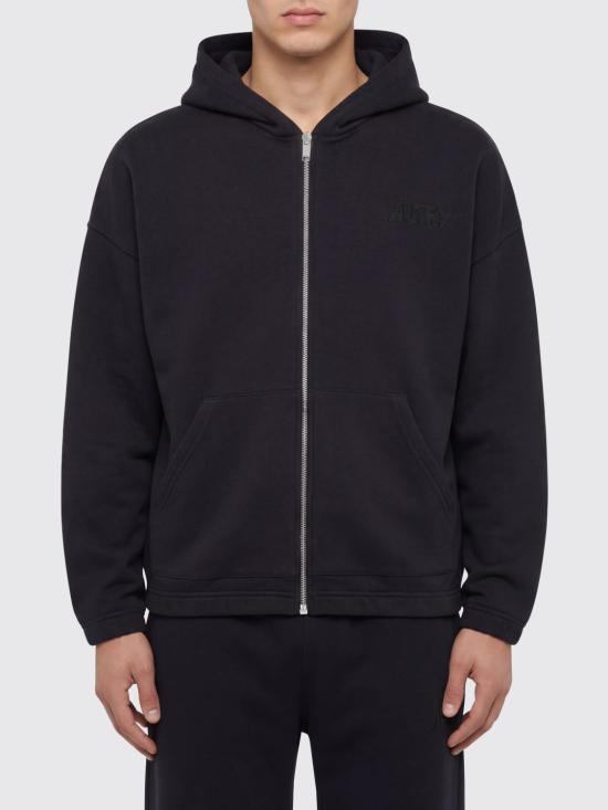 26SS 오트리 후드 티셔츠 HIPX032D Black