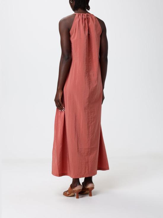 26SS 엠포리오 아르마니 롱 원피스 EW003404AF20245 U4098 Brick Red - EMPORIO ARMANI