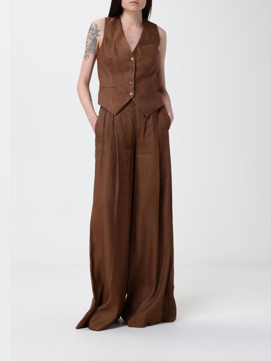26SS 엘리자베타프랜치 팬츠 PA12762E2 600 Brown - ELISABETTA FRANCHI