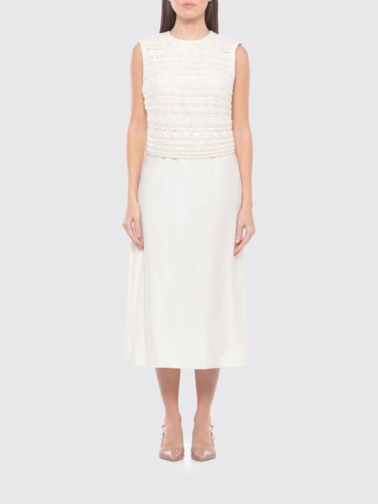 26SS 파비아나 필리피 롱 원피스 ABD266F179L774 0145 Ivory