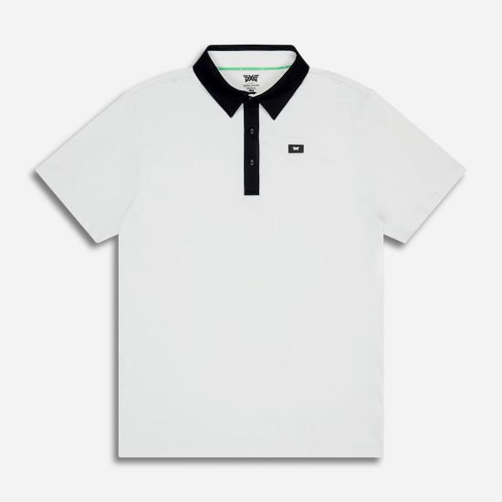26SS 피엑스지 폴로 티셔츠 MS26ATP102A WHITE DOM