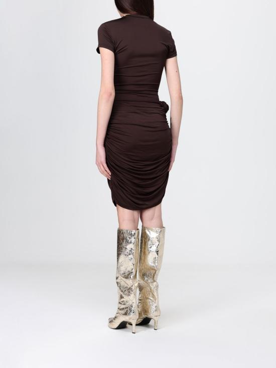 26SS 로테이트 미디 원피스 115941 2910 Coffee - ROTATE