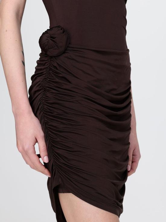 26SS 로테이트 미디 원피스 115941 2910 Coffee - ROTATE