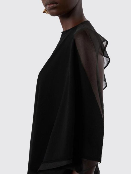 26SS 스포트막스 민소매 티셔츠 2612361123600 004 Black - SPORTMAX