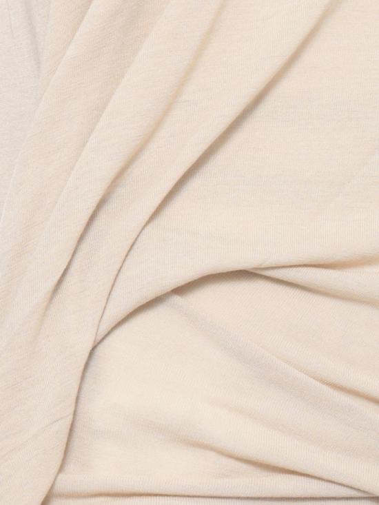 26SS 릭 오웬스 반팔 티셔츠 RP01F6206JS1 38 Ivory - RICK OWENS