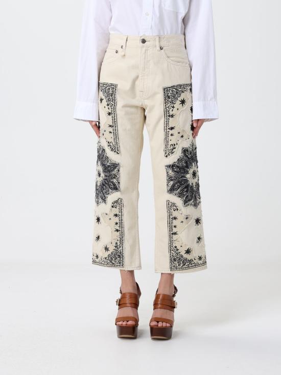 26SS 알13 스트레이트 팬츠 R13WD211D IQUE Beige