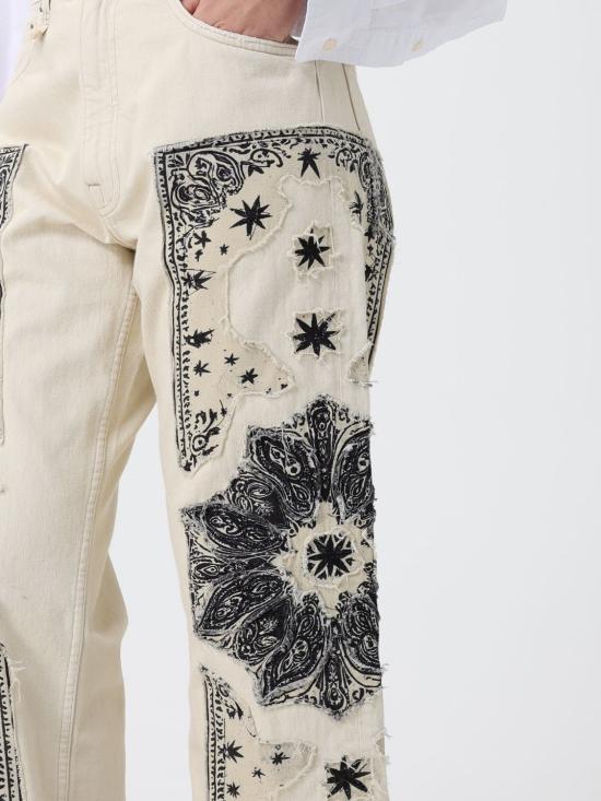 26SS 알13 스트레이트 팬츠 R13WD211D IQUE Beige - R13